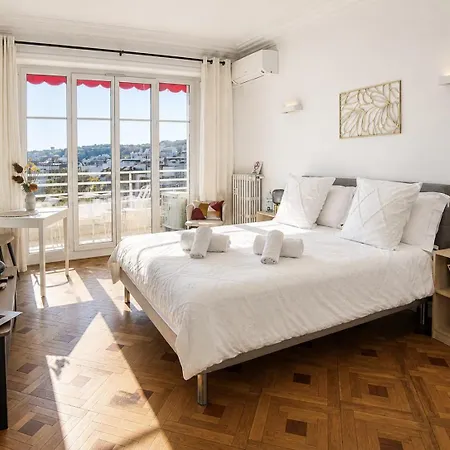Lejlighed Renovated With Balcony & Side Sea View 25 Bis Promenade Des *