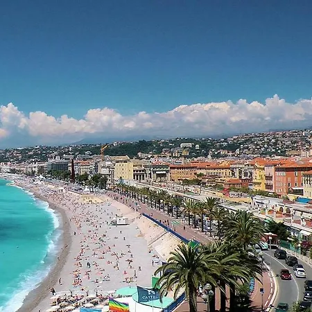 Renovated With Balcony & Side Sea View 25 Bis Promenade Des Appartamento *
